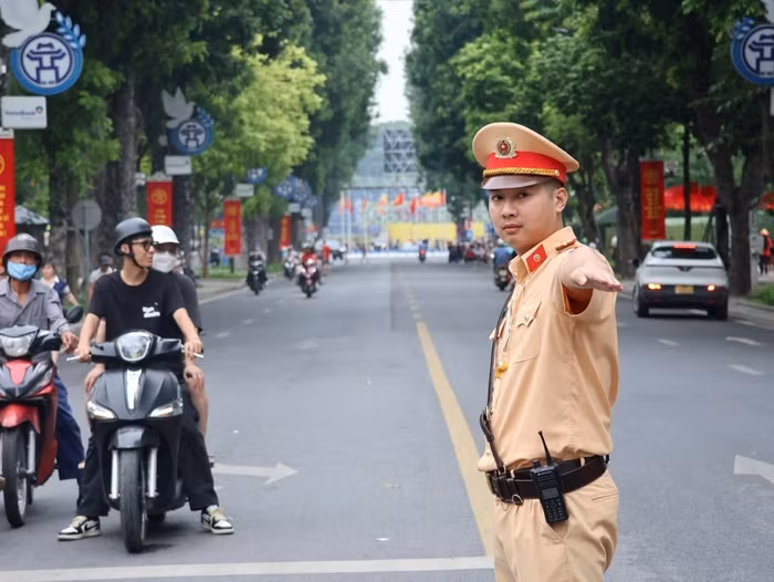 Hà Nội điều chỉnh thời gian cấm đường phục vụ sơ duyệt diễu binh ngày 27/8