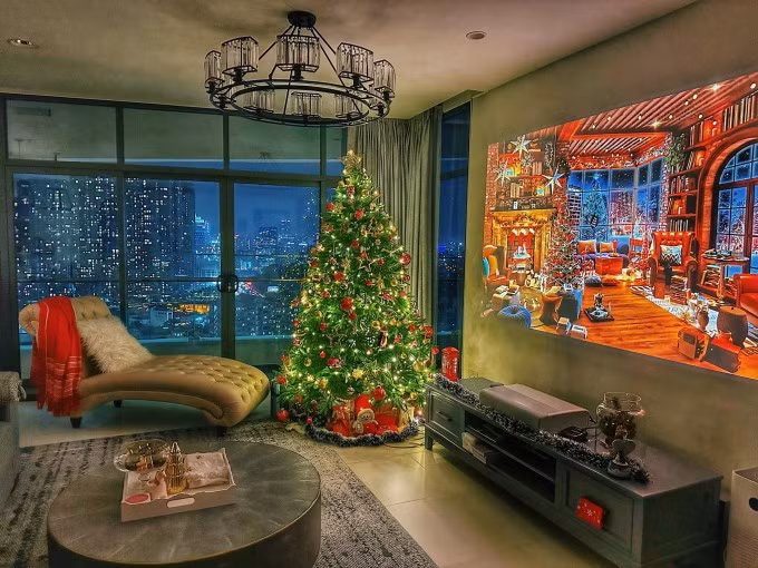 Người đẹp sinh năm 1982 rất chăm decor nhà cửa theo các dịp lễ tết