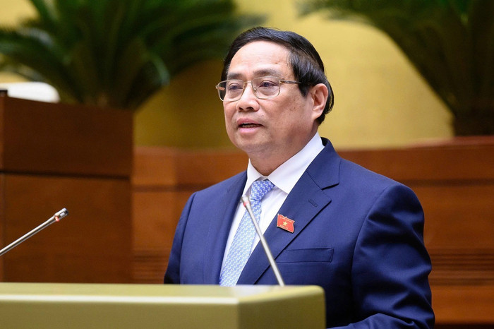 Thủ tướng Phạm Minh Chính báo cáo Quốc hội kết quả phát triển kinh tế xã hội vào sáng ngày 5/5