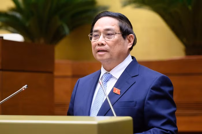 Thủ tướng Phạm Minh Chính báo cáo Quốc hội kết quả phát triển kinh tế xã hội vào sáng ngày 5/5