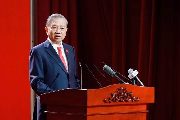 Tổng Bí thư Tô Lâm phát biểu chỉ đạo tại phiên khai mạc Đại hội Đại biểu Đảng bộ TP.HCM lần thứ 1, nhiệm kỳ 2025-2030