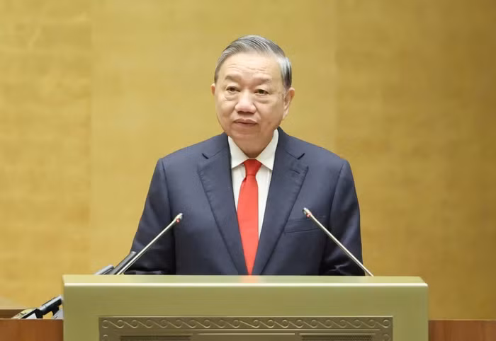 Tổng Bí thư Tô Lâm phát biểu chỉ đạo tại Hội nghị toàn quốc nghiên cứu, học tập, quán triệt và triển khai thực hiện Nghị quyết số 79 và 80