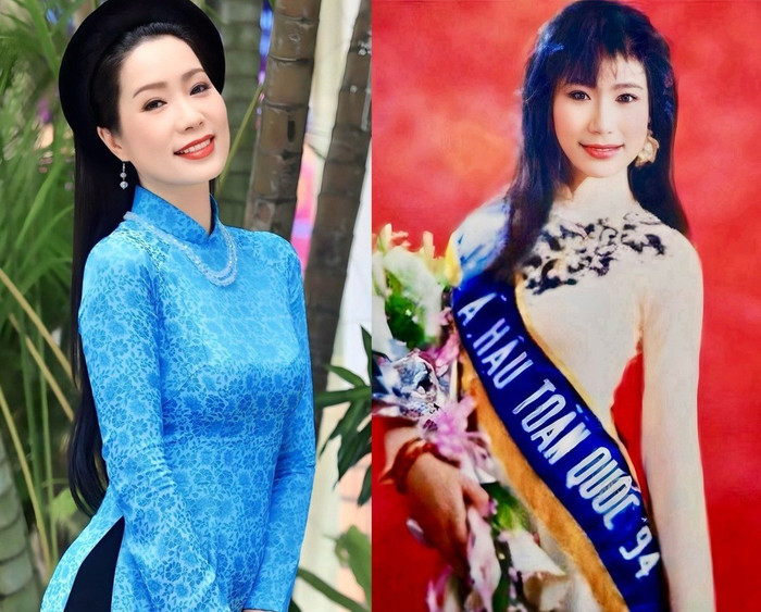 Nhan sắc hiện tại của Trịnh Kim Chi so với thời điểm đạt Á hậu Việt Nam 1994