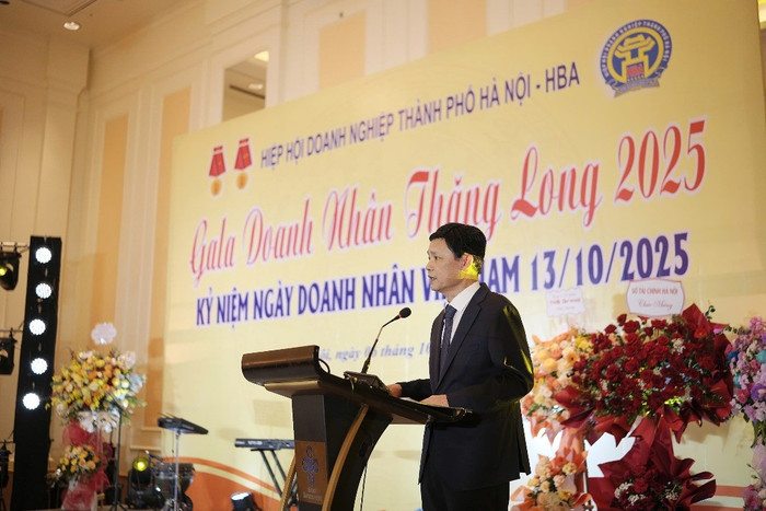 Phó Chủ tịch HĐND thành phố Hà Nội Phạm Quí Tiên phát biểu tại sự kiện