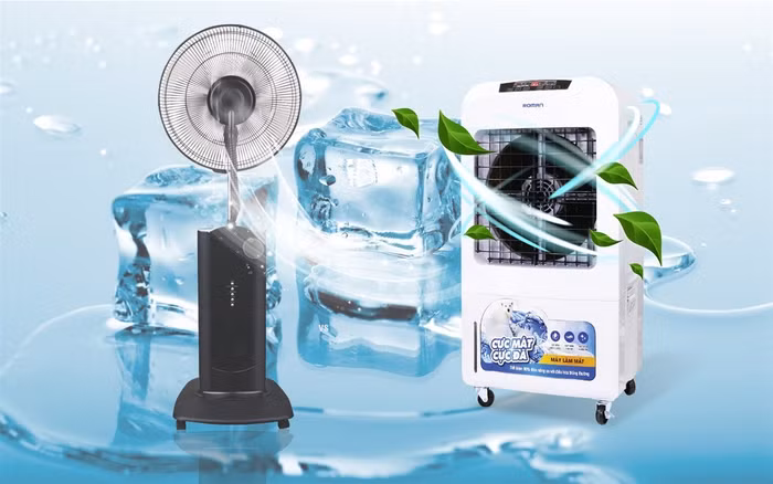 Quạt hơi nước là một thiết bị làm mát hiệu quả trong những ngày hè oi bức. Thiết bị này càng trở nên phổ biến nhờ khả năng làm mát nhanh, giữ độ ẩm cho không khí và chi phí vận hành thấp hơn so với máy lạnh