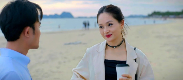 Diễn viên Lan Phương trong phim Gió ngang khoảng trời xanh