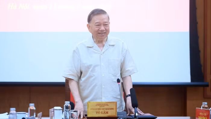 Tổng Bí thư, Chủ tịch nước Tô Lâm phát biểu chỉ đạo phiên họp