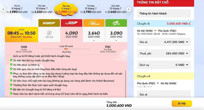 Giá vé máy bay chặng từ Hà Nội đến Phú Quốc được đánh giá là khá đắt đỏ anh-chup-man-hinh-2025-06-27-luc-184802-7557.jpg