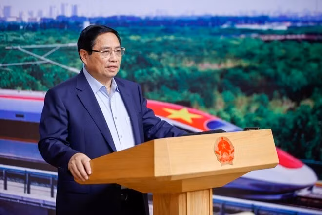 Ủy viên Bộ Chính trị, Thủ tướng Chính phủ Phạm Minh Chính chủ trì phiên họp thứ hai Ban Chỉ đạo các dự án đường sắt