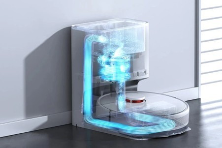 Dock sạc của Xiaomi Robot Vacuum X10+ có dung tích túi chứa bụi lớn vacum-4.jpg