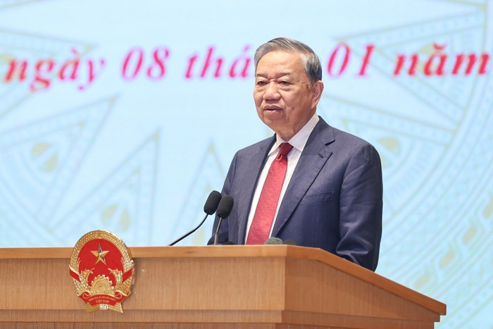 Tổng Bí thư Tô Lâm phát biểu chỉ đạo Hội nghị