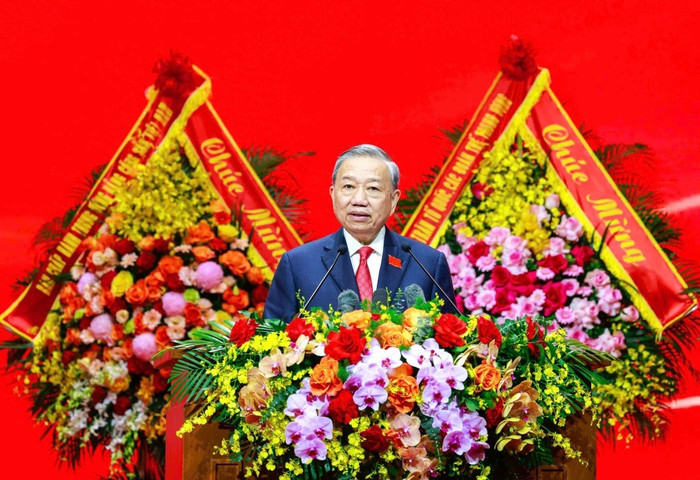 Tổng Bí thư Tô Lâm phát biểu chỉ đạo Đại hội