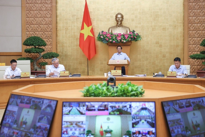 Thủ tướng Phạm Minh Chính chủ trì phiên họp Chính phủ thường kỳ tháng 7 trực tuyến với các tỉnh, thành phố trực thuộc Trung ương
