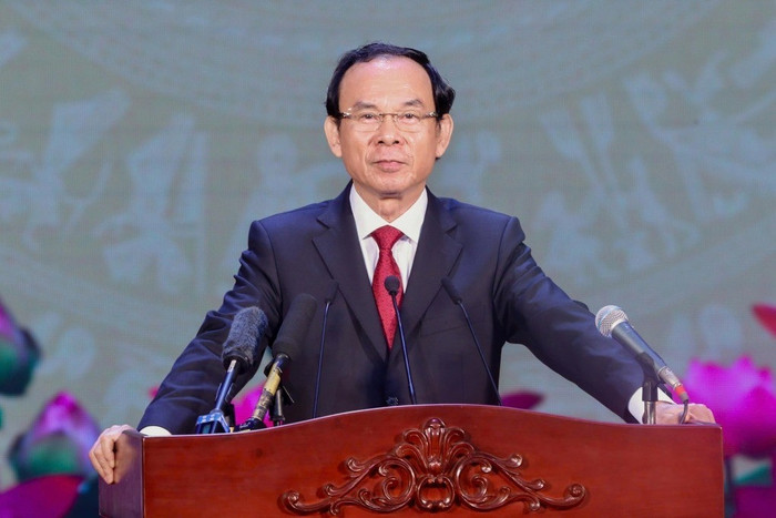 Ông Nguyễn Văn Nên, Ủy viên Bộ Chính trị, Thường trực Tiểu ban Văn kiện Đại hội 14