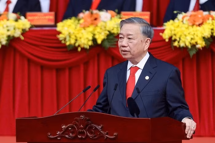 Tổng Bí thư Tô Lâm phát biểu tại Lễ kỷ niệm