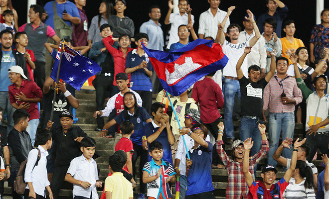 CĐV Campuchia phấn khích khi U16 Australia vô địch Đông Nam Á ảnh 8 CĐV Campuchia phấn khích khi U16 Australia vô địch Đông Nam Á ảnh 8