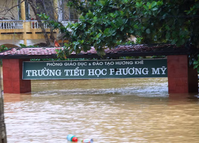 Nghìn người ở Hà Tĩnh chui mái nhà chờ nước rút ảnh 8