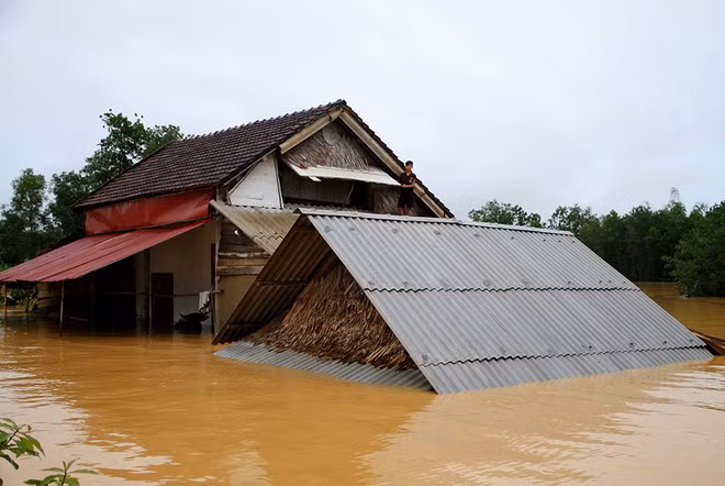 Nghìn người ở Hà Tĩnh chui mái nhà chờ nước rút ảnh 9