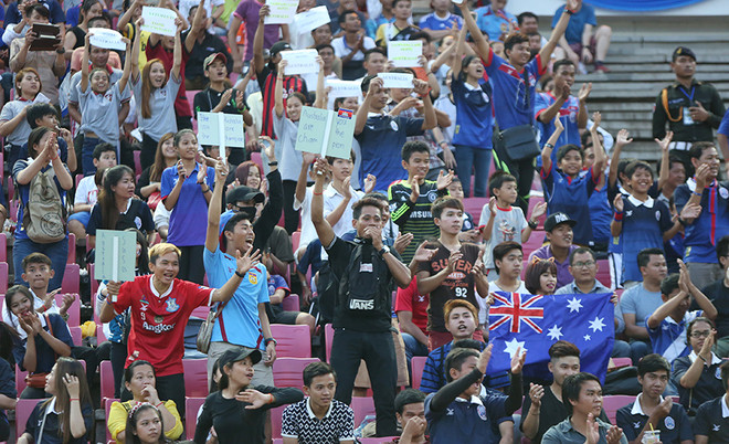 CĐV Campuchia phấn khích khi U16 Australia vô địch Đông Nam Á ảnh 3 CĐV Campuchia phấn khích khi U16 Australia vô địch Đông Nam Á ảnh 3