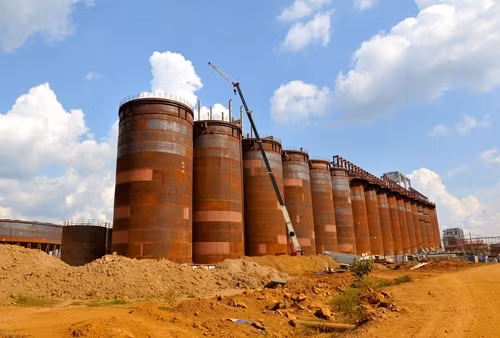 Dự án Alumin Nhân cơ do nhà thầu Chalieco (Trung Quốc) thi công