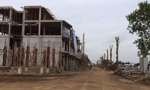 Đất nền một số dự án khu vực phía Tây Hà Nội có thanh khoản tốt và tăng giá trong năm 2016. Ảnh: N.T
