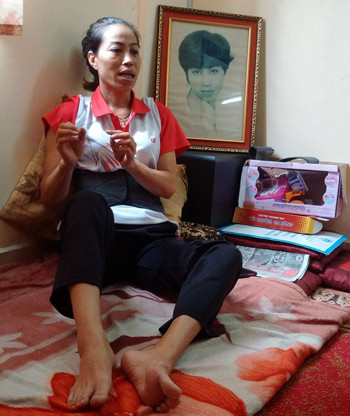 Những người như "nữ hoàng điền kinh" một thời Vũ Bích Hường, lẽ ra phải là biểu tượng thể thao, nay đang vật lộn với bệnh tật trong nỗi cô đơn. Ảnh: Lâm Thoả.