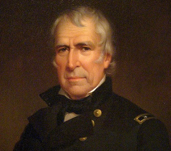 Chân dung tổng thống thứ 12 của Mỹ, Zachary Taylor. Ảnh: Wiseyoungowl
