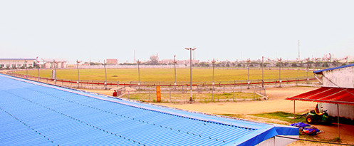 Trung tâm dịch vụ thể thao giải trí đua chó ở xã Xuân Thành đã được hoàn thiện cơ bản. Ảnh: Đức Hùng Trung tâm dịch vụ thể thao giải trí đua chó ở xã Xuân Thành đã được hoàn thiện cơ bản. Ảnh: Đức Hùng