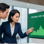 VN-Index áp sát mốc 1.450 điểm, cơ hội ngắn hạn tiếp tục mở rộng