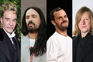 NTK John Galliano, Alessandro Michele, Matthieu Blazy và Sarah Burton (từ trái sang)