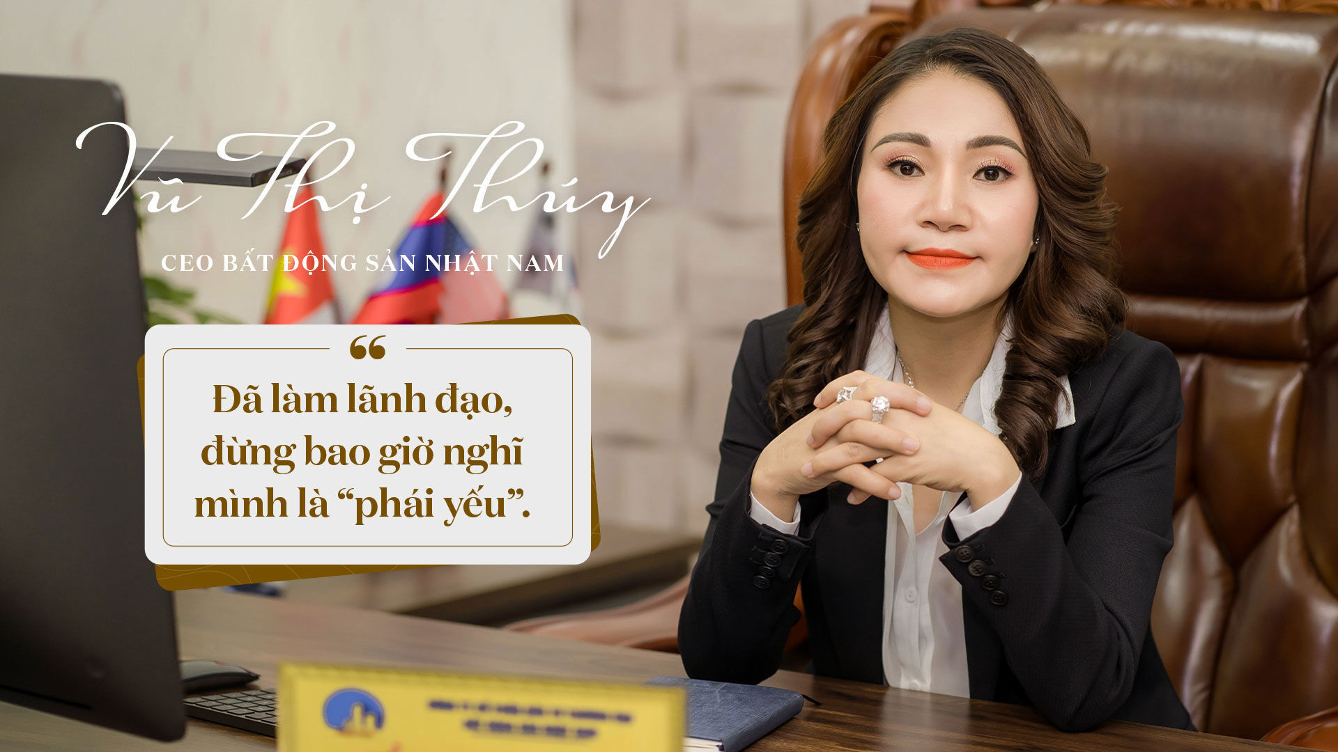 CEO Bất động sản Nhật Nam Vũ Thị Thúy: Đã làm lãnh đạo, đừng nghĩ mình là "phái yếu"