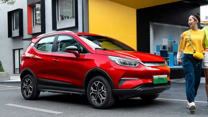 Yuan Pro, một trong hai mẫu xe của BYD bị triệu hồi