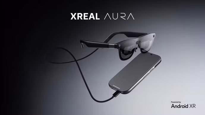 Xreal trình làng mẫu kính thông minh đầu tiên chạy Android XR tích hợp Gemini