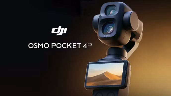 Osmo Pocket 4P chốt ngày ra mắt, mở ra kỷ nguyên camera kép của DJI