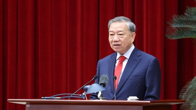 Tổng Bí thư Tô Lâm chủ trì, phát biểu khai mạc Hội nghị sáng ngày 23/3