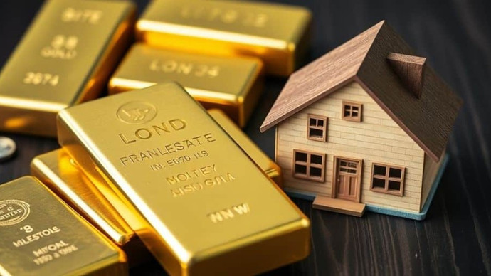 Đau đầu giữ vàng hay “đổ tiền” vào đất?