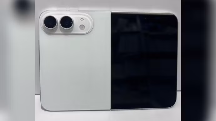 Thiết kế của iPhone gập (Nguồn: Sonny Dickson)