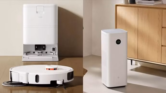 Xiaomi tung bộ đôi robot hút bụi và máy lọc không khí cao cấp
