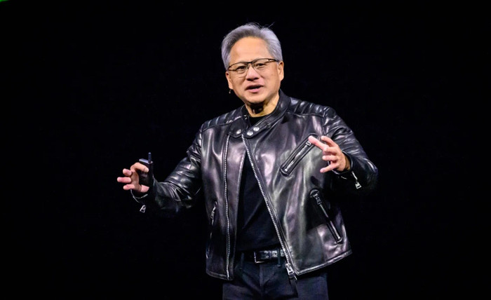 CEO Nvidia Jensen Huang tại sự kiện GTC AI Conference vào tháng 3/2025