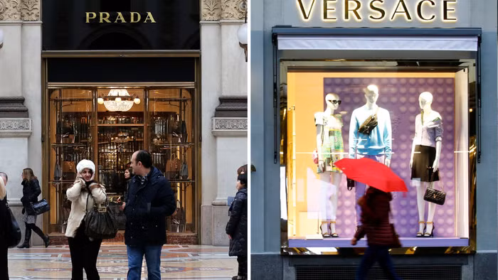 Versace chính thức về chung nhà với Prada