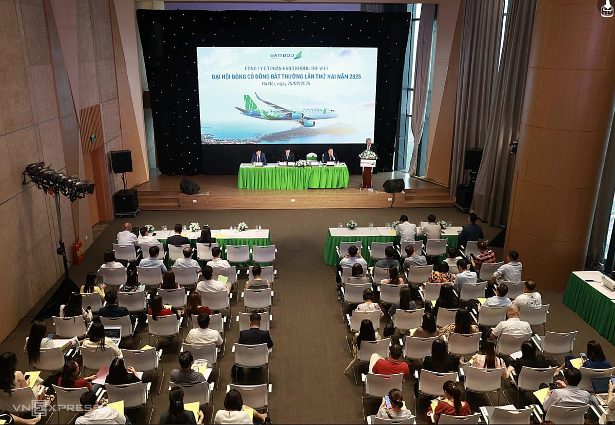 Đại hội đồng cổ đông bất thường lần 2 năm 2025 của Bamboo Airways bamboo.jpg