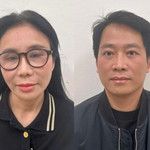 Vợ chồng Mai Lisa và chồng là Hoàng Kim Khánh