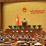 Quốc hội nghe Bộ trưởng Nguyễn Hồng Diên báo cáo tiếp thu, chỉnh lý dự thảo Luật Thương mại điện tử