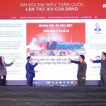 Giao diện Chuyên trang "Đại hội đại biểu toàn quốc lần thứ 14 của Đảng" trên Báo điện tử CAND