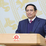 Thủ tướng Phạm Minh Chính phát biểu khai mạc Hội nghị toàn quốc thúc đẩy đầu tư công năm 2025 và năm 2026