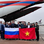 Máy bay Nga chở 30 tấn hàng viện trợ khẩn cấp cho người dân Việt Nam ở vùng lũ