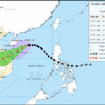 Cập nhật vị trí bão số 12 Fengshen vào 5h ngày 21/10