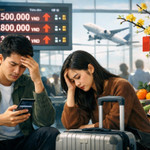 Vé máy bay Tết tăng chóng mặt” Khi hai chữ “về quê” trở thành áp lực
