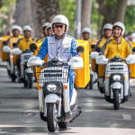 Honda Việt Nam bàn giao 205 xe máy điện Benly e: cho Bưu điện Việt Nam