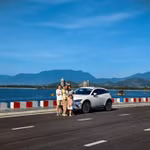 Lái xe đưa 3 con nhỏ đi xuyên Việt 9N8Đ bằng ô tô, người mẹ cùng con viết nên "trang sách" đầu đời từ thực tế